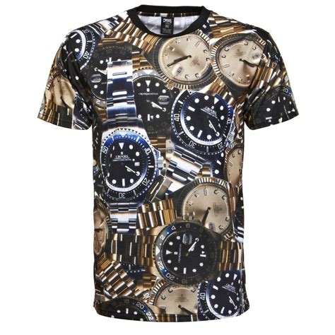 rolex watch t shirts